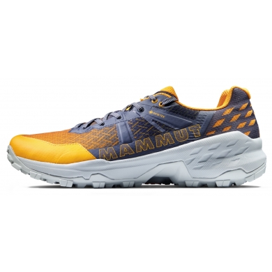 Mammut Trail Running Shoes Sertig II Low GTX (Multifunction, waterproof) navy blue/yellow Men